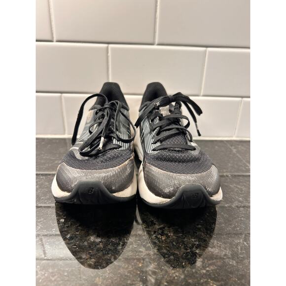 New Balance Kids Rave Run V2 Sneakers Shoes PKRAVBW2 Performance Black White 1 - Picture 3 of 11